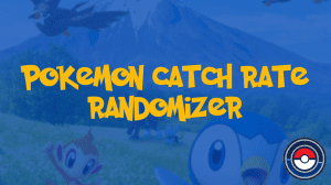 Pokemon Catch Rate Randomizer