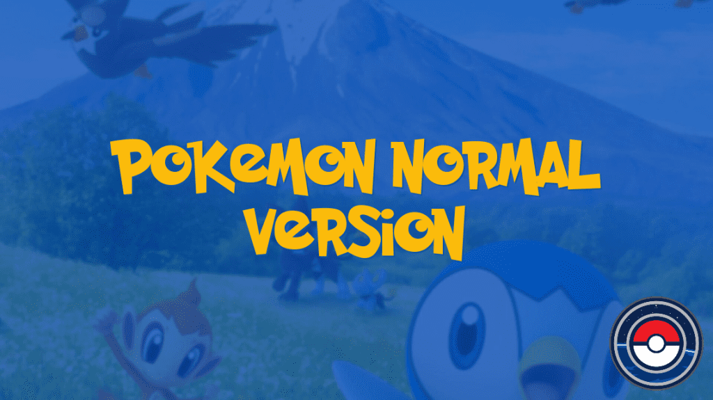 Pokemon Normal Version