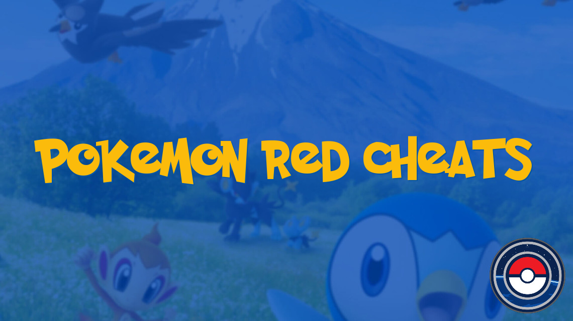 Pokemon Red Cheats