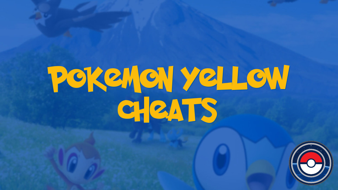 Pokemon Yellow Cheats